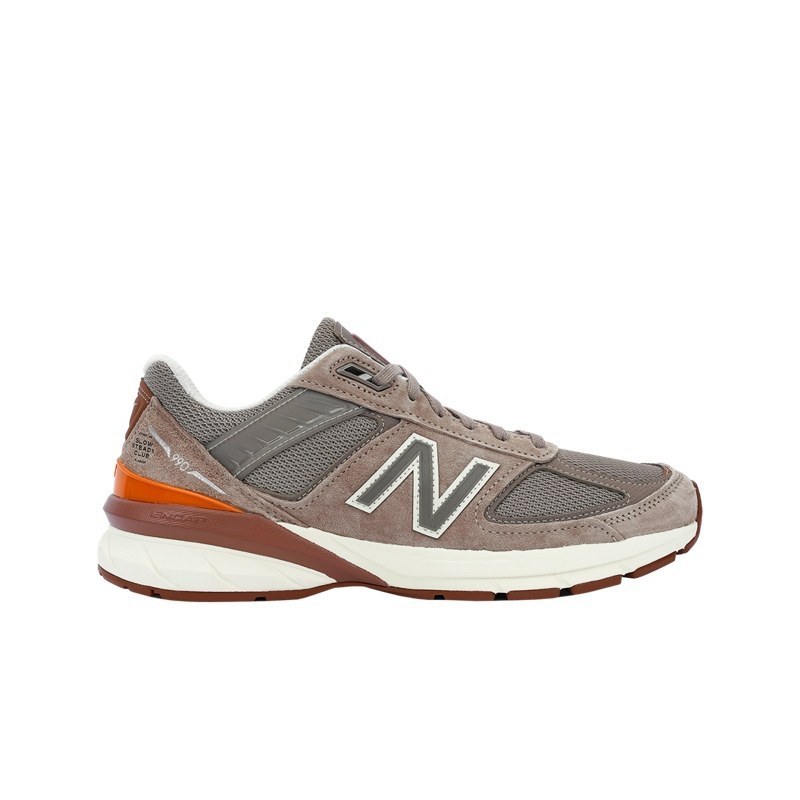 뉴발란스 x 슬로우 스테디 클럽 990v5 메이드 인 USA 브라운 M990SC5